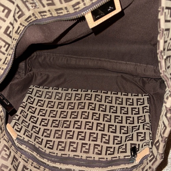 VTG Fendi Zucca Monogram Tote with matching wallet - Picture 4 of 16